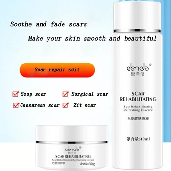 

Bump Repairing Cream Acne Print Burns Ointment Caesarean Section Postpartum Stretch Marks Scar Removal Cream Combination Suit