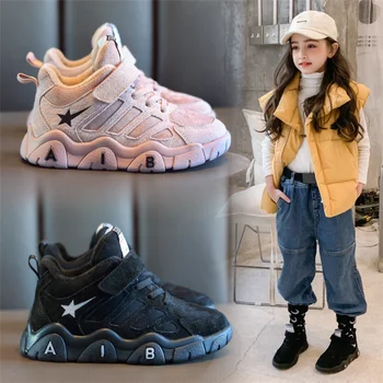 

2019 kids shoes winter girls casual sneakers toddler boys sport sneakers children school fashion brand shoes tenis trainer shoes
