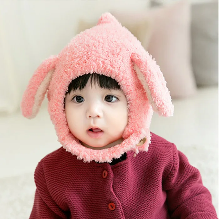 born baby accessories	 Baby hat autumn and winter children's warm ear protection and windproof baby plush hat 1-2 years old woolen hat best Baby Accessories Baby Accessories