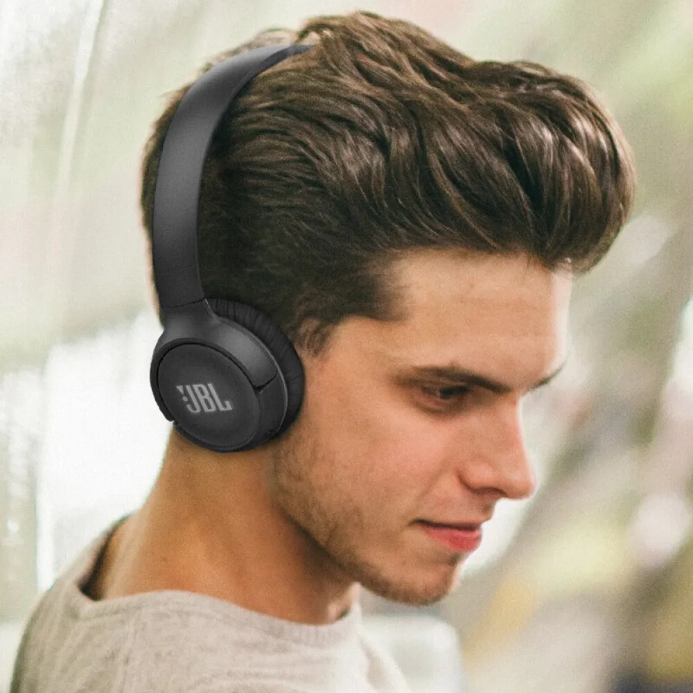 JBL T500BT Wireless Bluetooth Headphone Deep Bass Sound Sports Game Headset with Mic Noise Canceling Foldable Earphones original