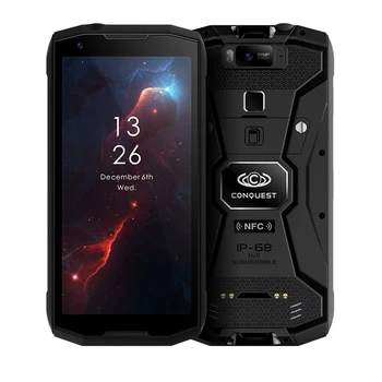 Перейти на Алиэкспресс и купить Conquest S12 Pro смартфон с 5,5-дюймовым дисплеем, восьмиядерным процессором Helio P70, ОЗУ 6 ГБ, ПЗУ 5,99 ГБ, 9,0 мАч, Android 128