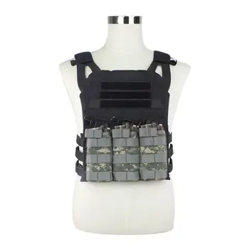 

Outdoor Hunting Tactical MOLLE Triple Open-Top Magazine Bag Mag Airsoft Military Paintball Equipment Pouch est