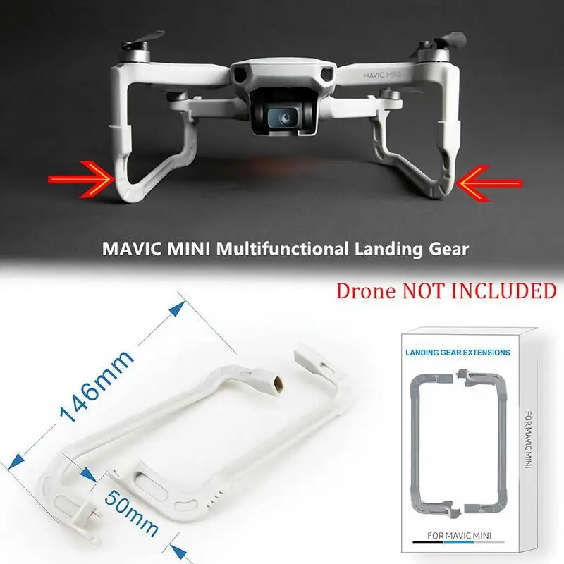 2 шт. расширитель шасси расширения для DJI Mavic Мини RC Drone аксессуары