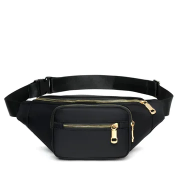 

2020 new waist bag small bag large capacity nylon female bag shoulder messenger bag simple chest bag mobile phone bag