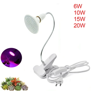 

Phyto Lamp Full Spectrum LED Grow Light E27 Plant Lamp For Indoor Flower