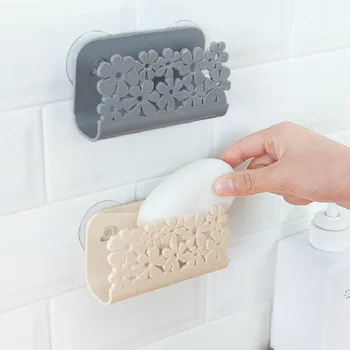 

1pcs Kitchen Drying Rack Bathroom Sink Sponges Holder Suction Soap Storage