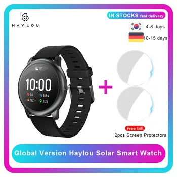 

Haylou Solar Smart Watch LS05 Heart Rate Sleep Monitor IP68 Waterproof 30 Day Battery iOS Android Sport Men Women смарт часы