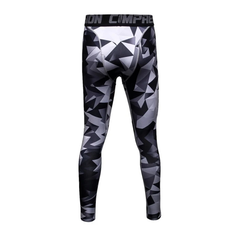 Men's Compression Pants Running Tights Basketball Gym Pants Bodybuilding Jogger Jogging Skinny Leggings Trousers Sportswear
