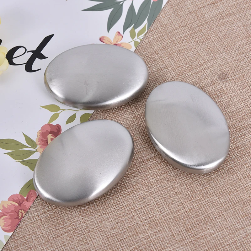 Stainless Steel Soap Shape Deodorize Smell From Hands Retail