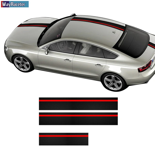 Pair Audi A5 Car Styling Vinyl Auto Car Sticker for Audi Door Side