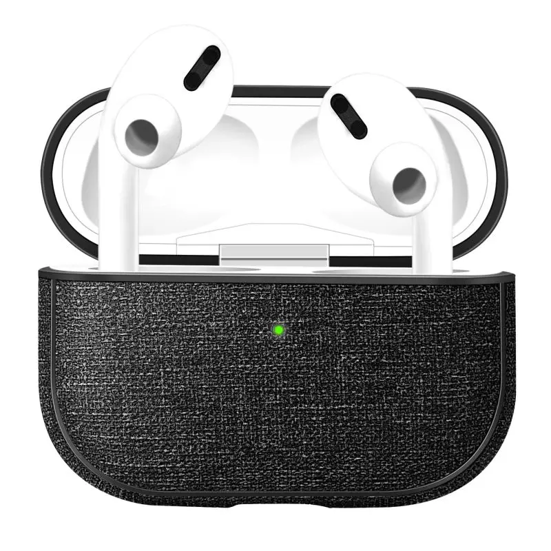 PC& PU Bluetooth беспроводной чехол для наушников s силиконовый чехол для наушников с Airpod Pro ультратонкий защитный чехол - Цвет: Черный