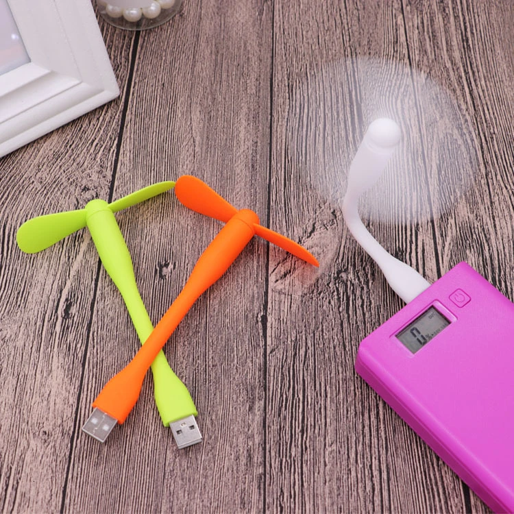 

USB Fan Flexible portable removable USB Mini Fan For all Power Supply USB Output USB Gadgets Bladeless Hand Desk Table