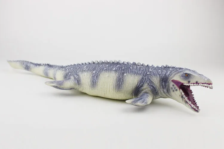 Модель Мягкий силконе модель динозавра большого размера Mosasaurs скользящий зуб Дракон Плезиозавр Deng S Ichthyosaurs океаны модель животного