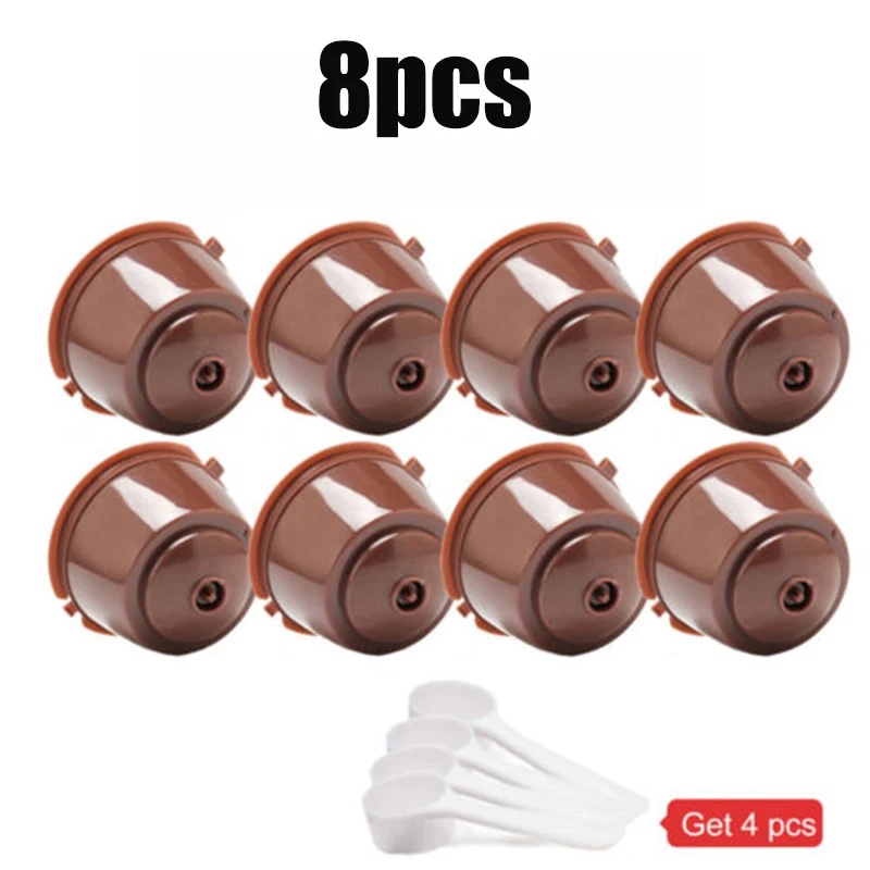 

Cup Coffee capsule pod For Nescafe Dolce Gusto Machine Refillable Grinder Filters K-cup New