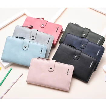 

New style ladies wallet long style Korean fashion wallet passport bag multifunctional mobile phone bag