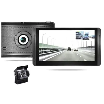 

Truck Driving Recorder CAR View Camera High Definition 7inch Digital LCD Driving Recorder For Truck Video Camera Dash Cam