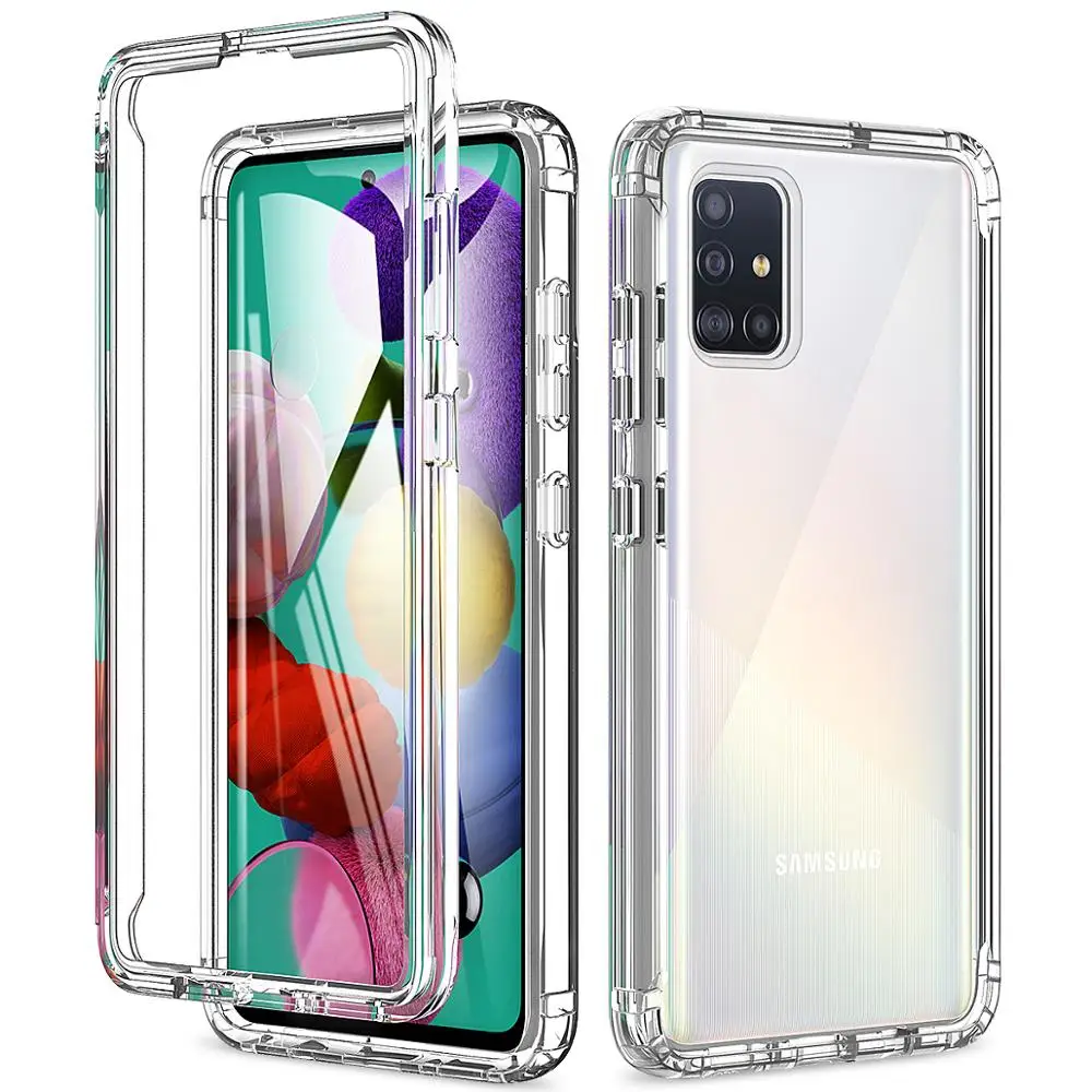 Прозрачный чехол для Samsung Galaxy S20 FE S10 S21 Plus Ultra A51 A52 A71 5G A21s | Мобильные телефоны и