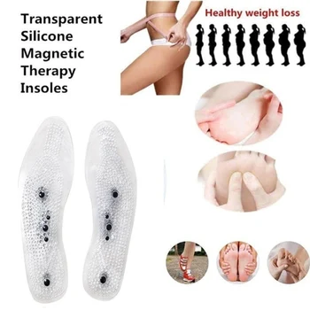 

Magnetic Health Acupressure Reflexology Insole Pain Relief Massage Foot Therapy Reduce Fatigue