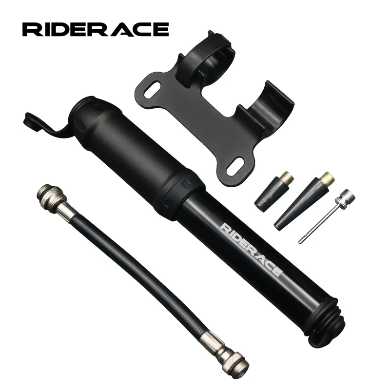 

Portable Bicycle Pump With Hose Ball Needle Mountain Road Bike Hand Air Pump Tire Inflator Schrader Presta Valve MTB Accessories