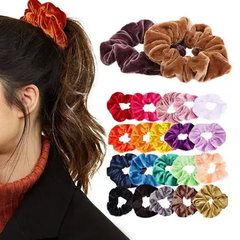 

Head Rope 20pcs Retro Fashion Ponytail Ladies Hair Band Durable Multicolor 10pcs Alloy Accessories Style Ornament Headband Punk