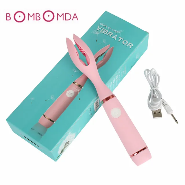 Hustler Rechargeable Clitoris Clip Vibrator