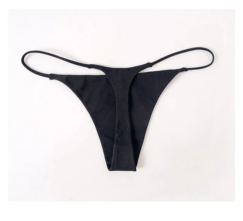 VDOGRIR Women's Cotton Panties Underwear Seamless Belt Thongs Low Waist G-String Comfort Underpants Briefs Lady Lingerie Bikini