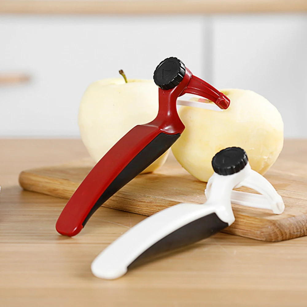 180° Rotatable Cutter Head Peeler Fruit Peeling Knife Potato Scraping Knife Multi-function Vegetable Melon Fruit Planer