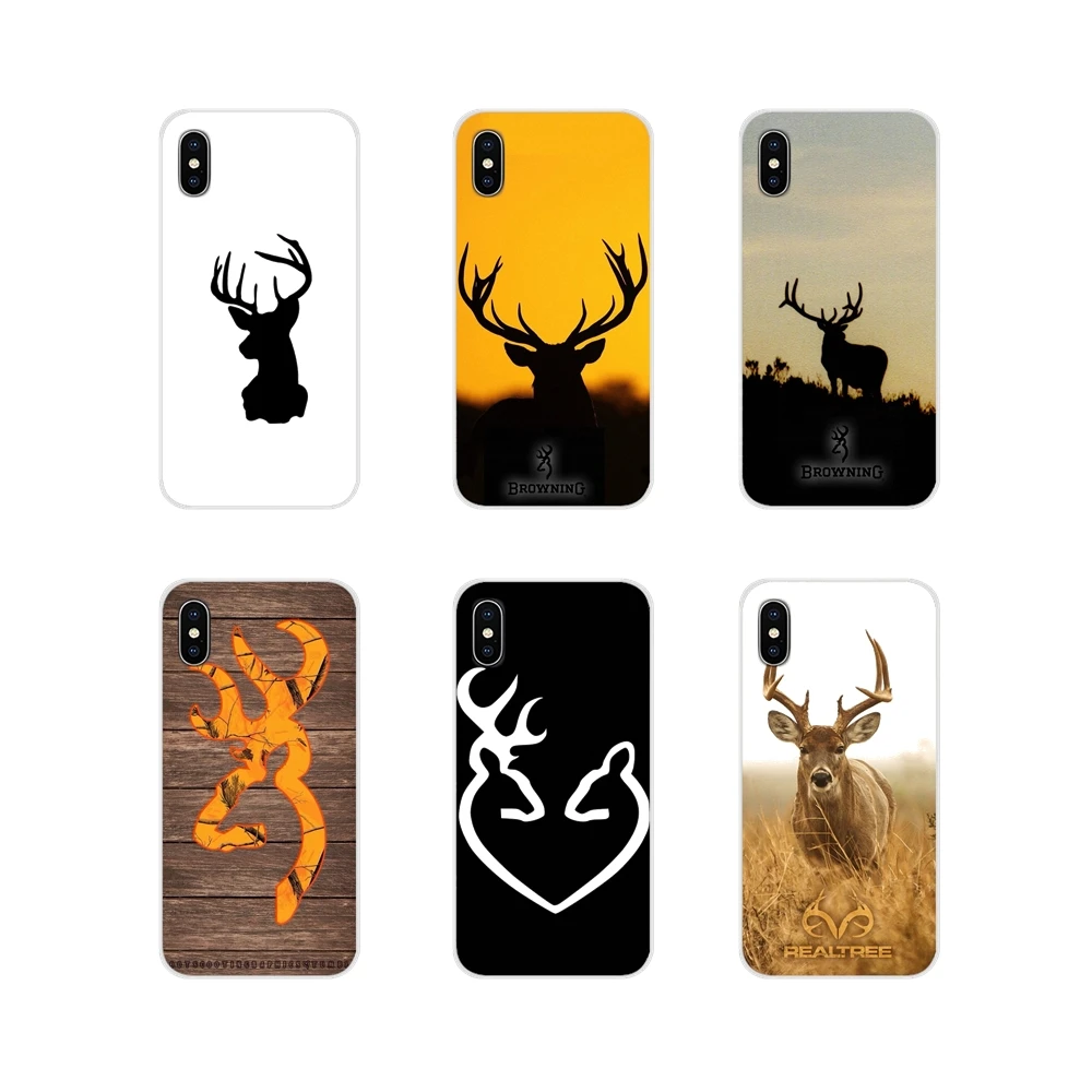 For Samsung Galaxy A3 A5 A7 A9 A8 Star A6 Plus 2018 2015 2016 2017 Accessories Phone Shell Covers Hot Browning Hunting Deer Head | Мобильные