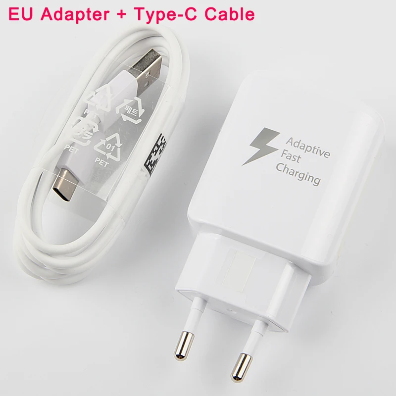 EU With Type-C Cable Samsung планшет для путешествий настенное Зарядное устройство EP-TA330 для окно планшета S T800 T710 S2 SM-W720 SM-W723 T385 Tab 4 T230 T550 T280 - Тип штекера: EU With Type-C Cable
