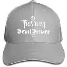 TSDFCTrivium DevilDriver логотип наружная B-Box хлопковая шляпа Регулируемая черная
