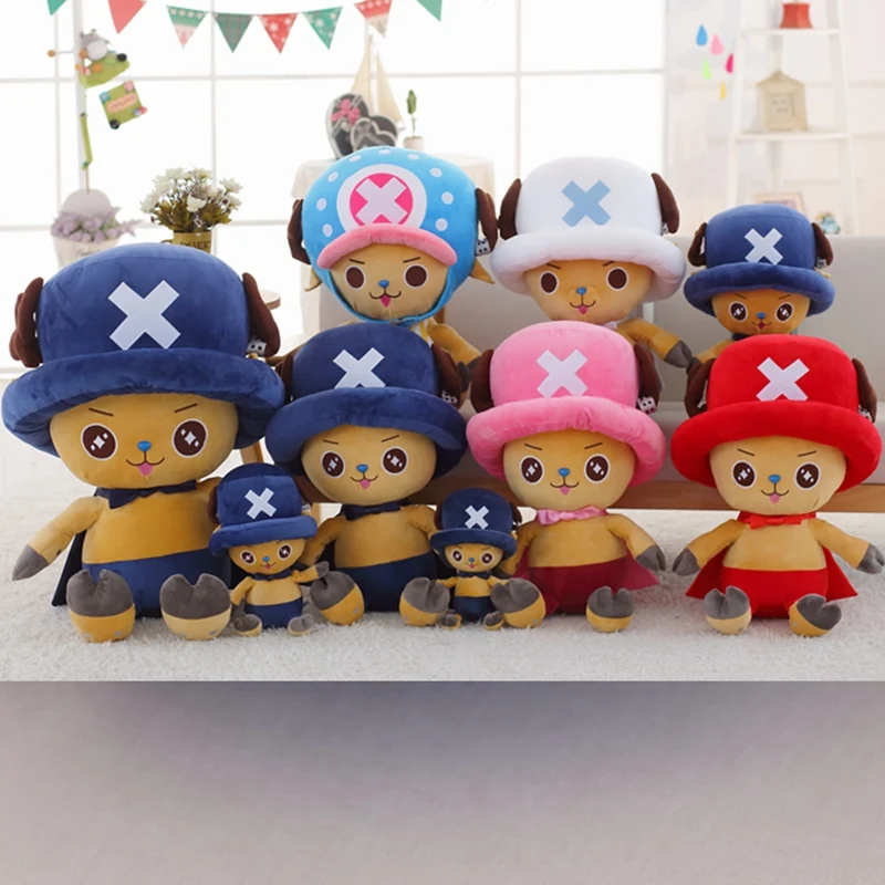 30cm 45cm High Quality Plush Toy Chopper New Style Super Soft Doll Stuffed Japanese Anime Figure Kid Gift Children | Игрушки и хобби