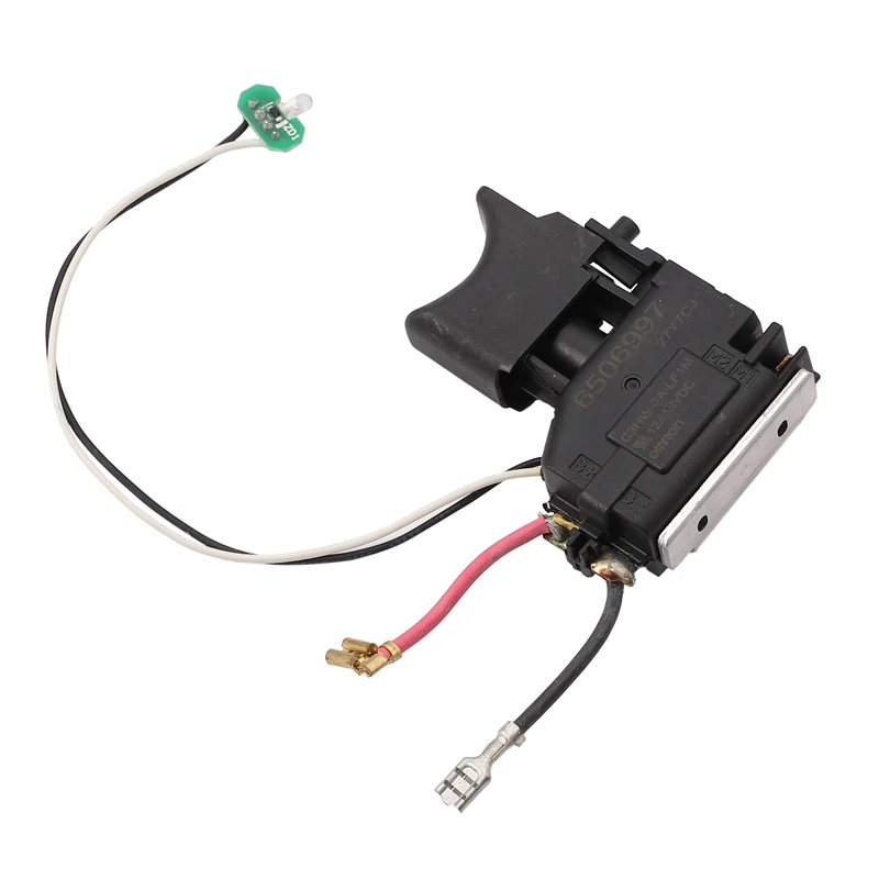 Переключатель 10,8 V для Makita 650699-7 6506997 650645-0 6506450 6505991 DF330DWE DF030DWE TD090DWE TD090D DF330D DF030D DF330DWLE DF03
