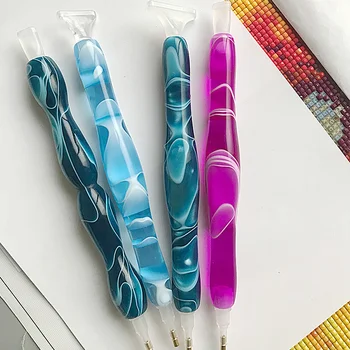

Resin Diamond Painting Pen Stylus Drill Pen for 5D DIY Diamond Embroidery Tool Cross Stich and Nail Art Accessories HFing