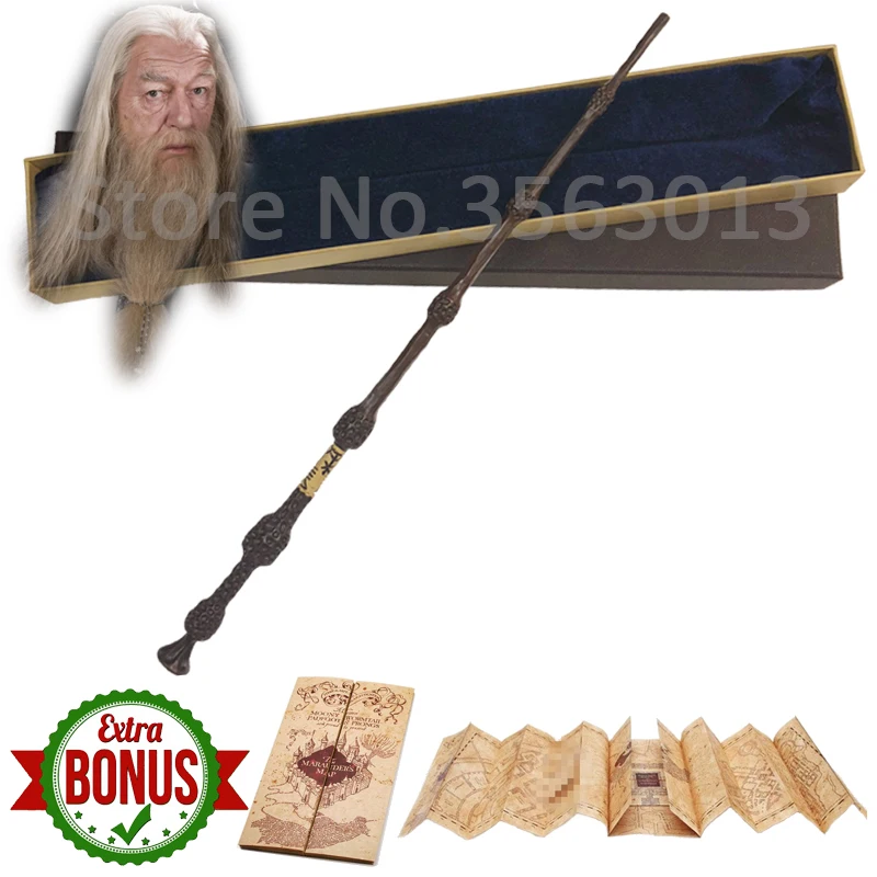 28 видов Поттер Волшебная палочка s с подарочной коробкой Дамблдор металлический сердечник волшебная палочка Harried волшебная палочка с бонусом для рождественского подарка