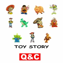 1 шт. игрушка история ПВХ обувь Подвески Аксессуары для обуви обувь украшения обуви пряжки аксессуары подходят браслеты Croc jibz