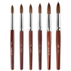 KADS Kolinsky Sable Pen Red Wood 12#14#16#18#20#22# Nail Tools Nail Art Brush For Professional Round Head Nail Drawing Tool 1