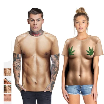 

2020 Summer t shirt 3D Cosplay Muscle Men T-Shirts Casual O-neck Hip Hop t-shirt Male High Quality Classical Tops Streetwear