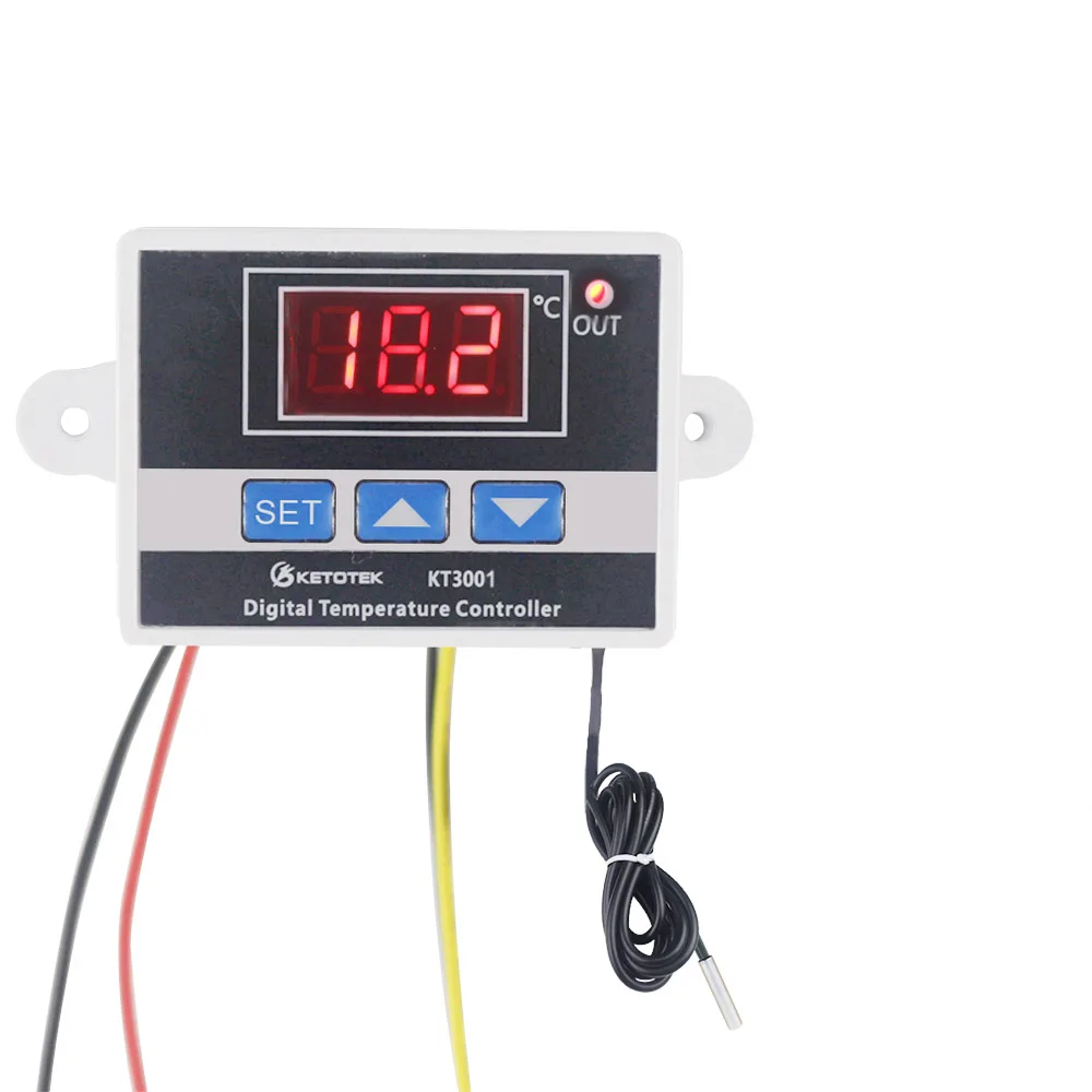 AC110V 220V High Temperature K-Thermocouple Digital LED Temp Controller Switch 