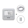 LCD Display Floor Heating Room Thermostat For Temperature Controller Weekly Programming Anti-Jamming Thermostat White Backlight ► Photo 3/6