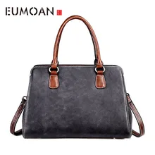 EUMOAN Ретро ручной один на плечо крестик сумка, простая воловья сумка, Повседневная модная женская сумка