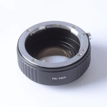 

Focal Reducer Speed Booster Turbo adapter ring for Pentax PK Lens to e mount nex NEX-7/6 /5/3/5r/f3/5n a6000 a5100 camera