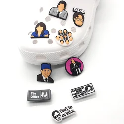 Breloques de chaussures série TV pour sabots, 1 pièce, sandales, dessin animé, accessoires de chaussures, décoration de fête, cadeaux de noël, Jibz Croc 