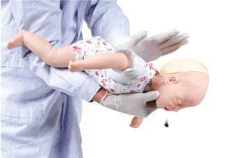 

High Grade Infant Infarction Model Infant Nursing Care Patient Simulator Infant First Aid Model Foreign Body Obstruction Model