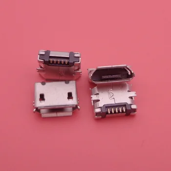 

100pcs/lot Micro USB Jack Charge Sokcet charging port for Nokia 6500C E66 8600 8800SA ZTE N60 U506 A390E E310