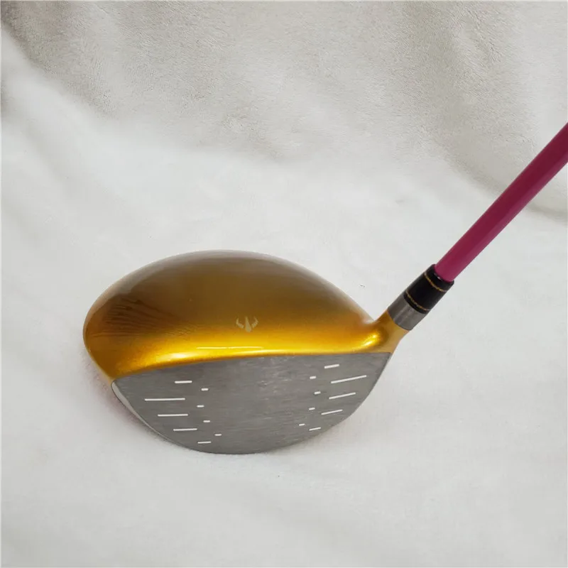Новинка, женские клюшки для гольфа HONMA S-06, 4 звезды, золотой цвет, для водителя гольфа, 11,5, лофт, графит, L flex, клюшки для водителя