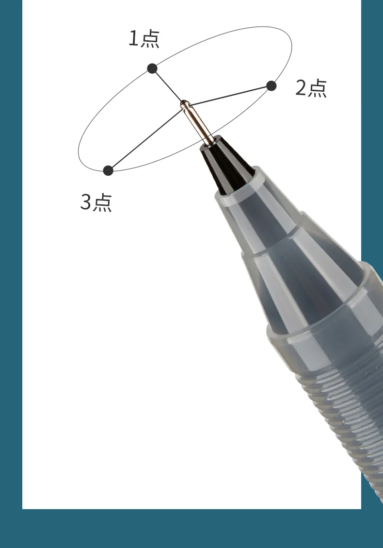 caneta gel piloto líquido em linha reta grande capacidade estudante rápida caneta assinatura