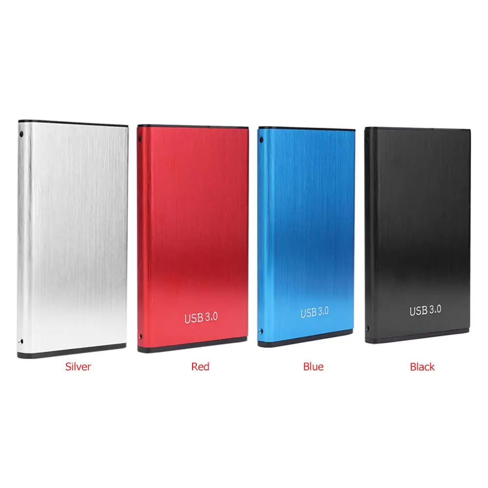 2.5 Inch Hdd Ssd Case Sata Naar Usb 3.0 2.0 Adapter Gratis 5 6 Gbps Box Harde Schijf Behuizing Ondersteuning 2 Tb Voo | Электроника