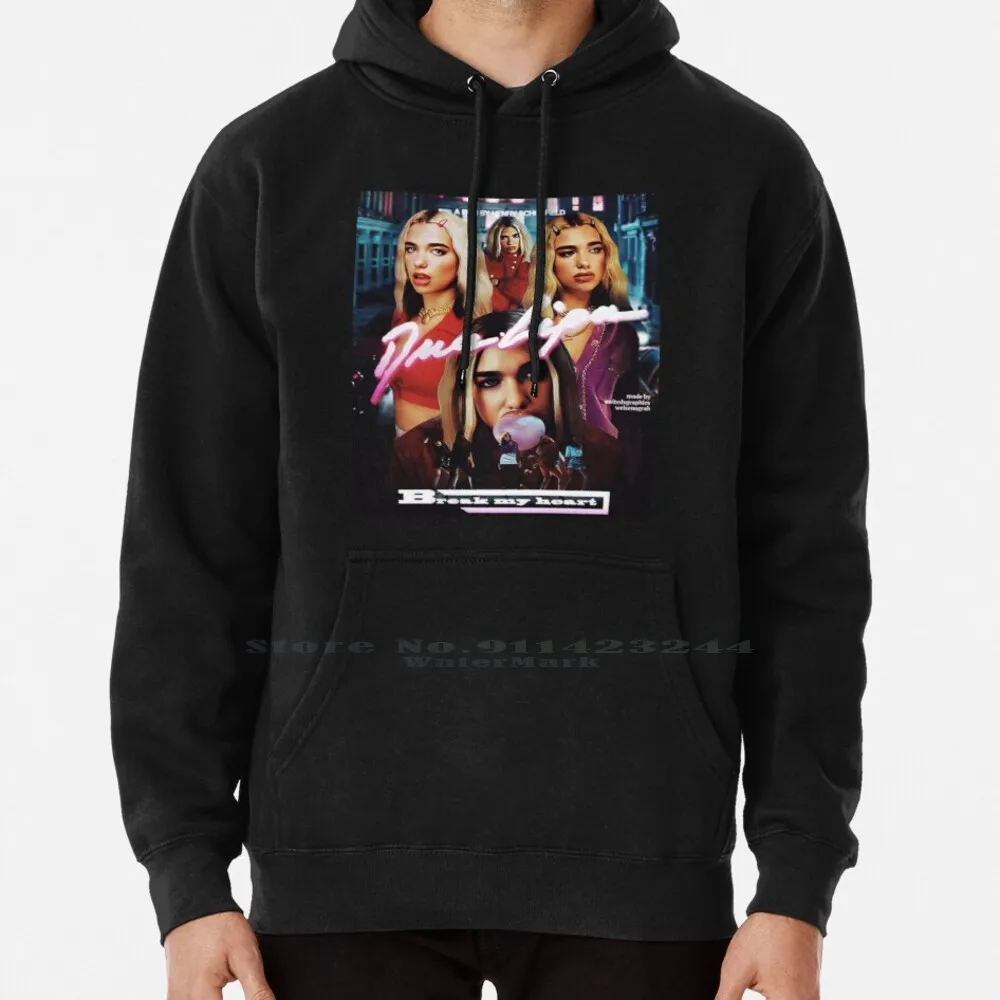 

Lipa Break My Heart Tour 2020 Melati Hoodie Sweater 6xl Cotton Dua Break My Heart Tour 2020 Women Teenage Big Size Pullover