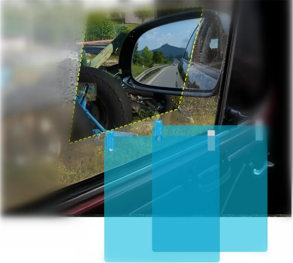 Зеркало заднего вида для автомобиля nano водонепроницаемая мембрана