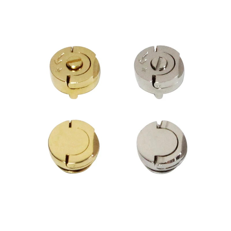 Replacement Golden/Silver Gas Refill Bottom Screw & Adjustment Gas Bottom Screw For Dupont Ligne2 France Gas Lighter Repair Part